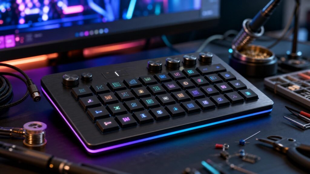 MantaPad: A Low-Profile Macro Keyboard for Streamers and Hardware Hackers