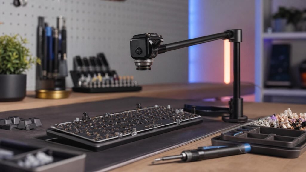 AeroCam Clip: The Tiny Creator Camera for Workbench Builds