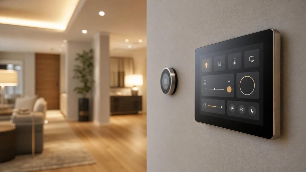 SignalTile: A Smart Home Control Panel Built Around Guests, Not Just Owners