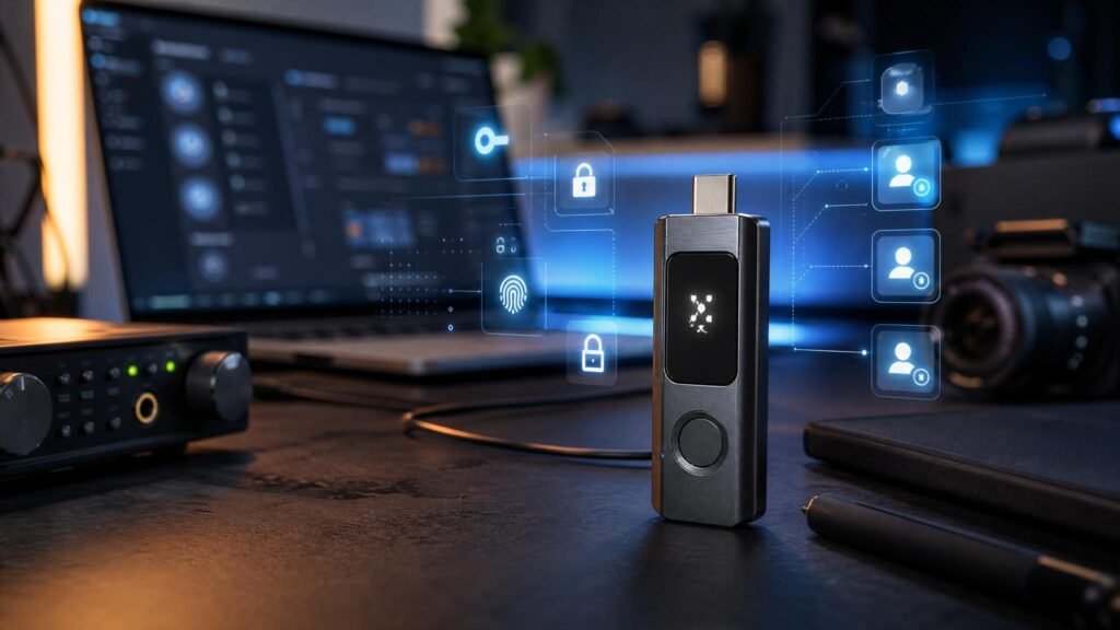 SeedVault Key: A Hardware Security Gadget for Creators Managing Many Accounts